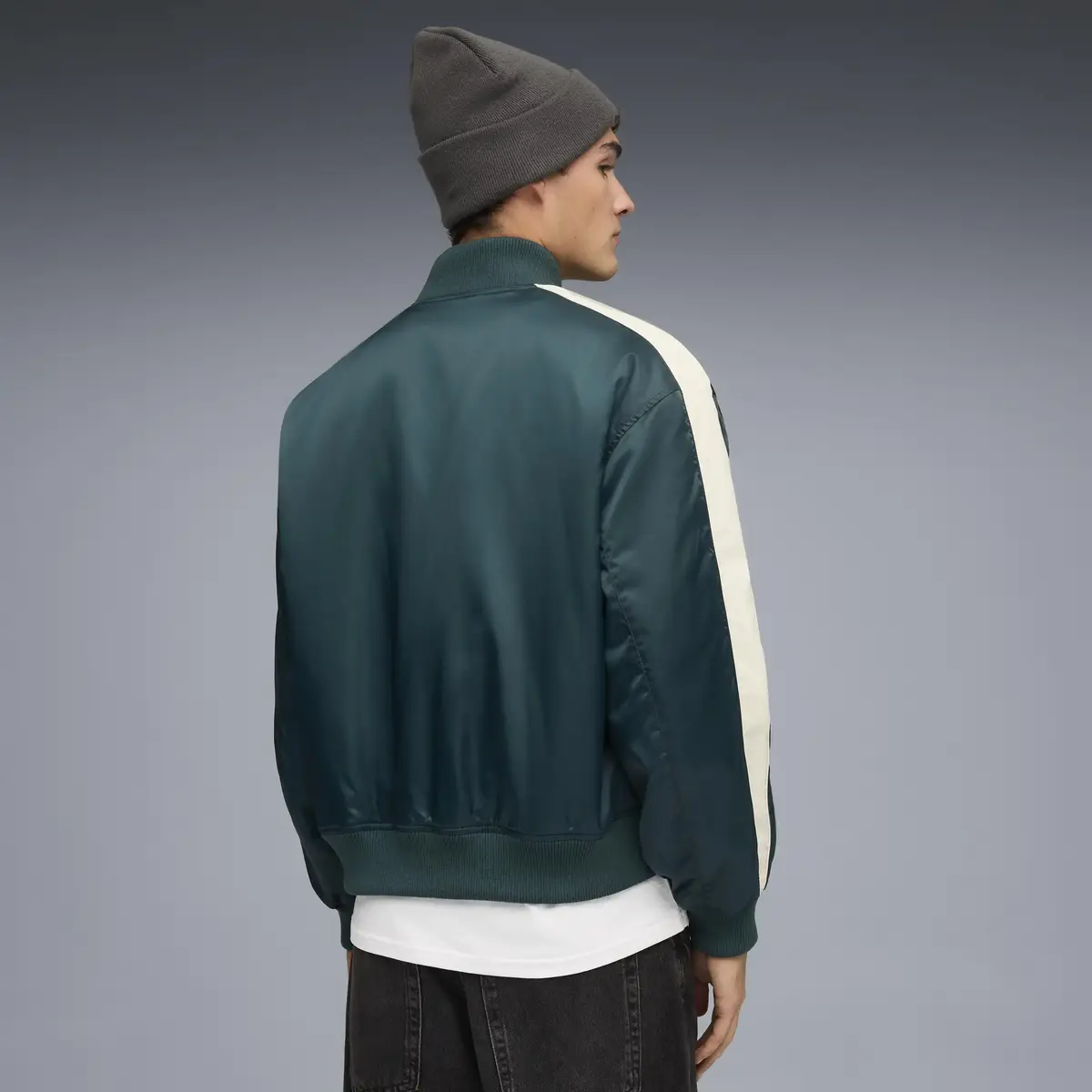 Puma T7 Bomber Jacket Yeşil Erkek Ceket