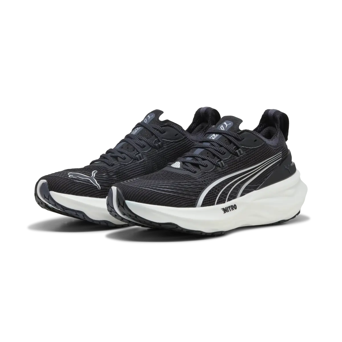 Puma ForeverRun NITROTM2 Siyah Erkek Yürüyüş ve Koşu Ayakkabısı
