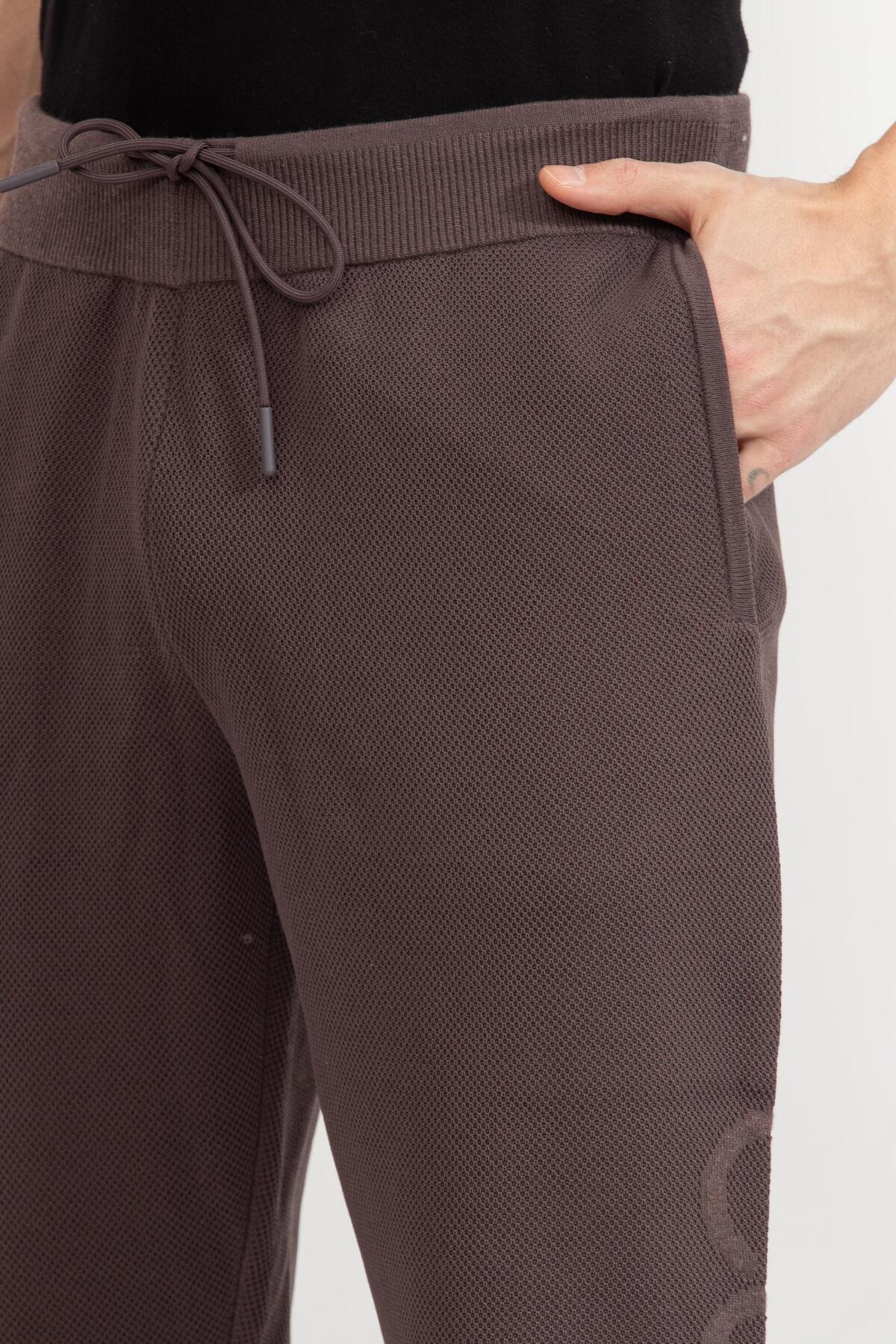 Calvin Klein PW - SWEATER PANT, BA4 Erkek Kahverengi Eşofman Altı