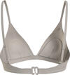 Calvin Klein TRIANGLE Kadın Krem Bikini Üstü