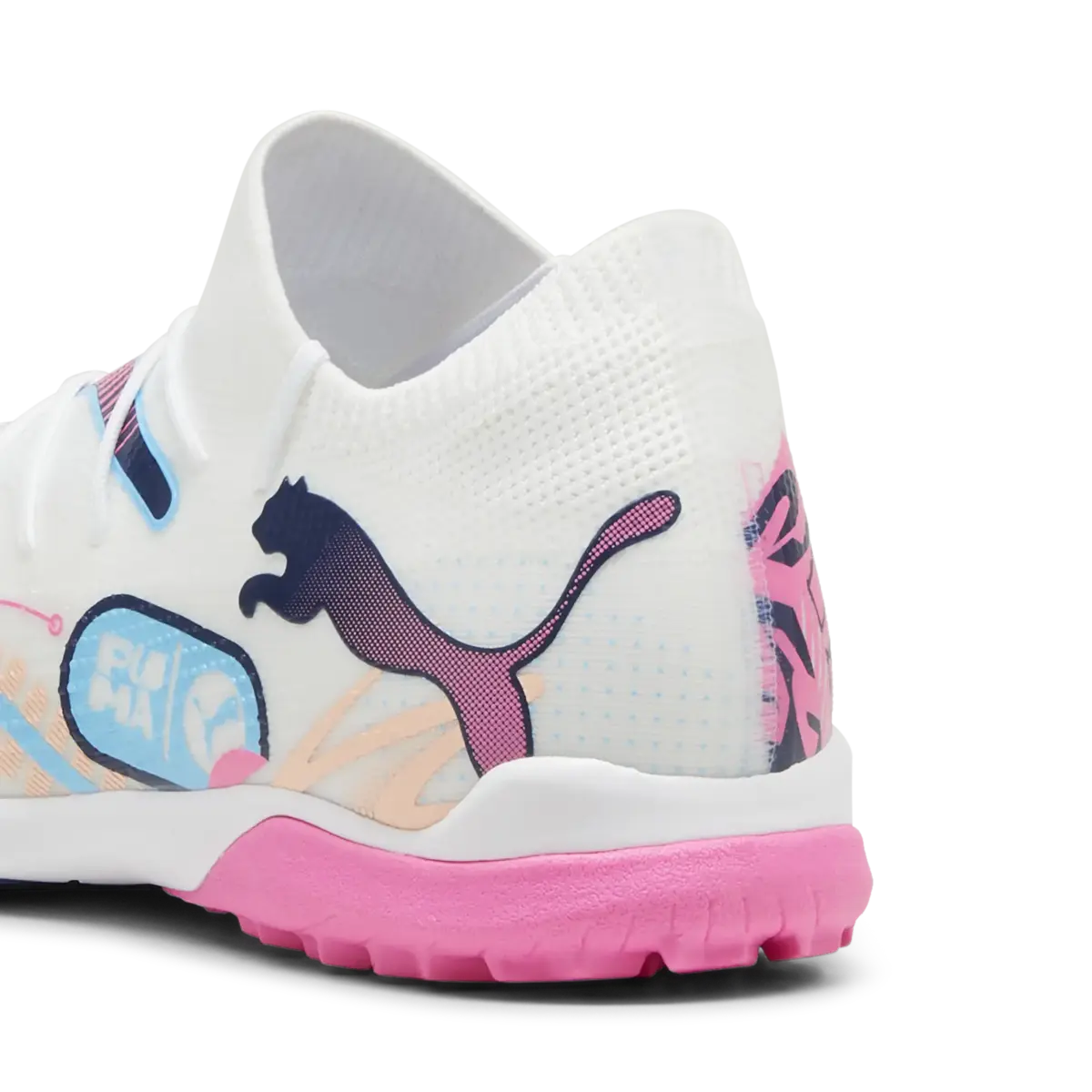 Puma FUTURE 7 MATCH VOL. UP TT Beyaz Unisex Halı Saha Ayakkabısı
