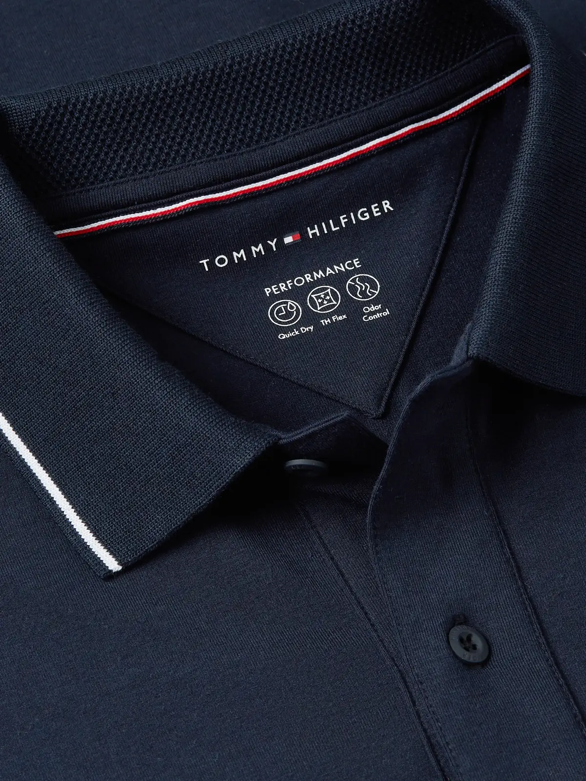 Tommy Hilfiger PERFORMANCE JERSEY R, DW5 Siyah Erkek T-Shirt & Polo