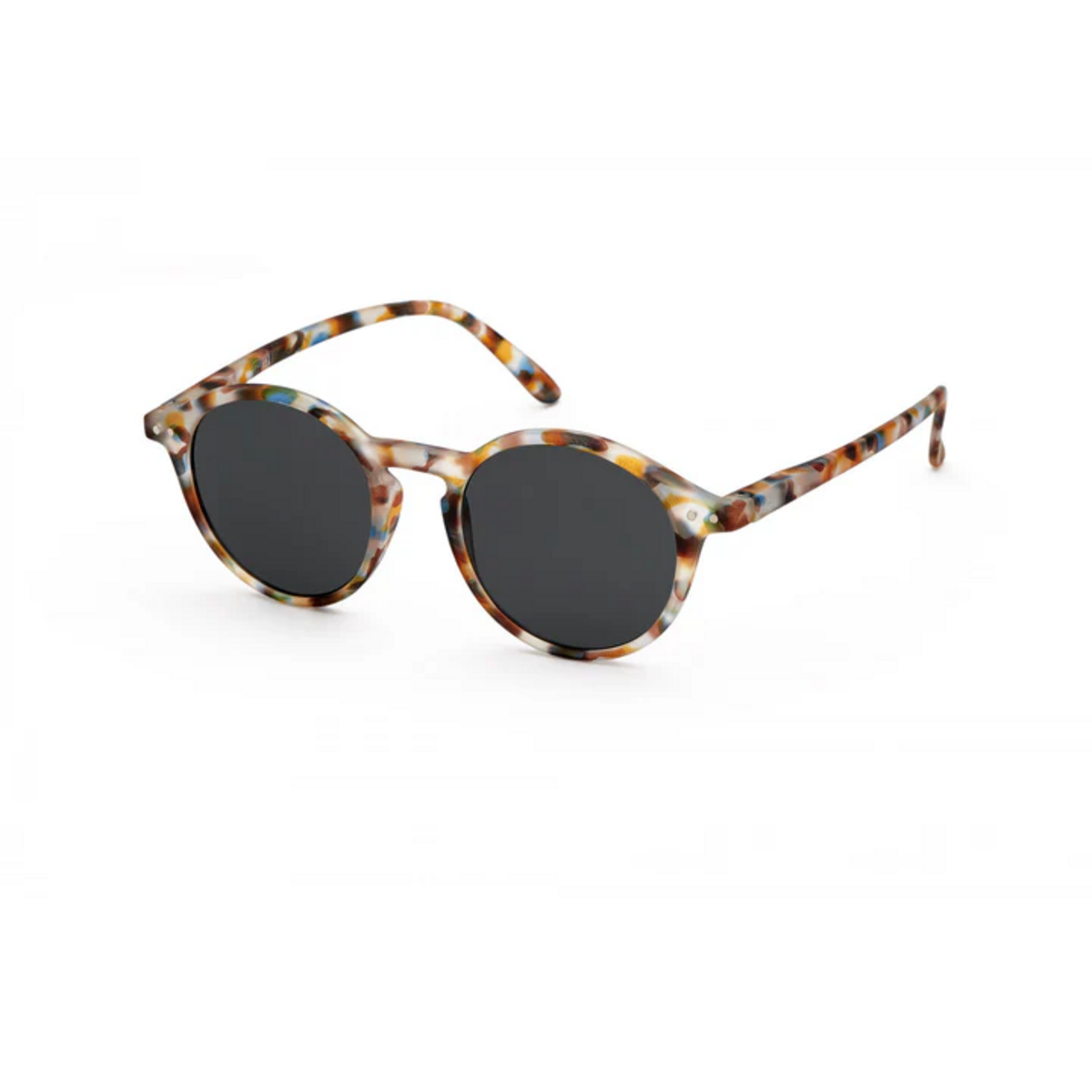 IZIPIZI Sun #D Blue Tortoise - Mavi Desenli Yetişkin Güneş Gözlüğü
