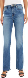 Tommy Hilfiger BOOTCUT HW LEO Kadın Mavi Kot Pantolon