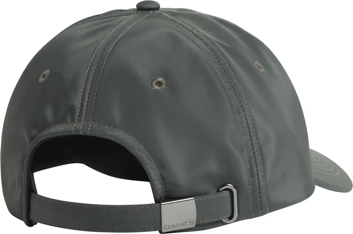 Calvin Klein 6 PANEL MONOLOGO PAT, PAR Yeşil Erkek Şapka