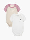 Calvin Klein HERO LOGO BODY SET Bebek Beyaz Zıbın