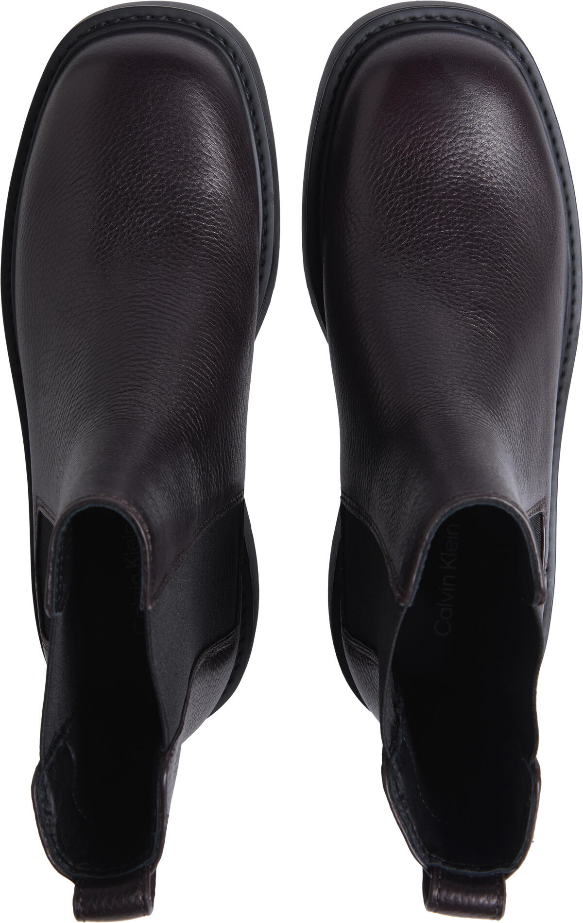 Calvin Klein CHUNKY CHELSEA BOOT LTH Siyah Kadın Bot Calvin Klein CHUNKY CHELSEA BOOT LTH Siyah Kadın Bot