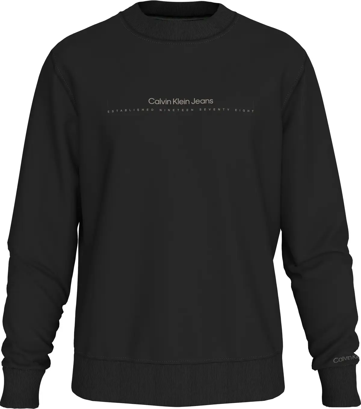 Calvin Klein Siyah Erkek Sweatshirt & Hoodie