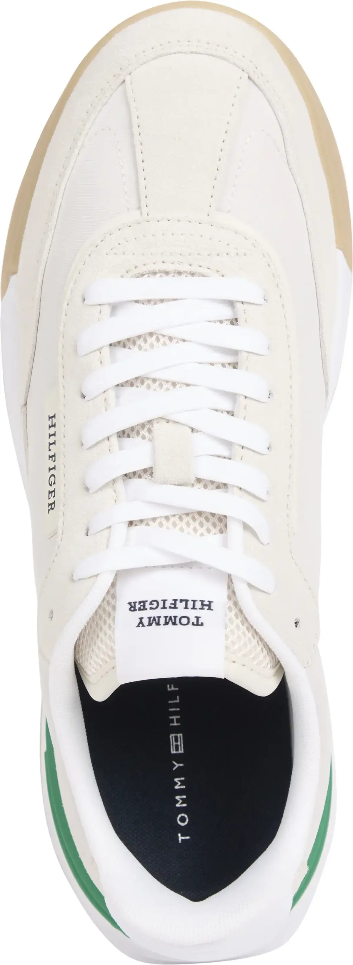 Tommy Hilfiger RETRO RUNNER SEASONA, AF3 Krem Erkek Spor Ayakkabı & Sneaker