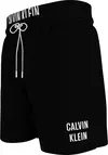 Calvin Klein MEDIUM DOUBLE WAISTB Erkek Siyah Deniz Şortu