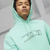 Puma SWxP Graphic HoodieTR Yeşil Erkek Hoodie