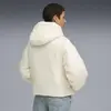 Puma Shiny Hooded Padded Jacket Krem Kadın Mont
