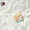 Tommy Hilfiger TJM REG TWISTED SIGN, YBL Beyaz Erkek T-Shirt & Polo