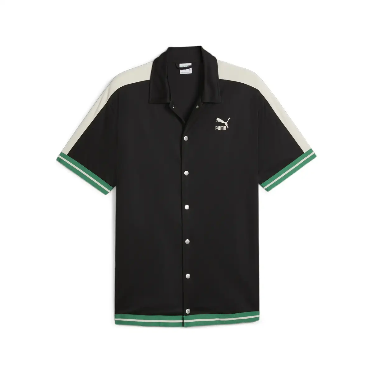 Puma T7 FOR THE FANBASE Shooting Shirt Siyah Erkek T-Shirt