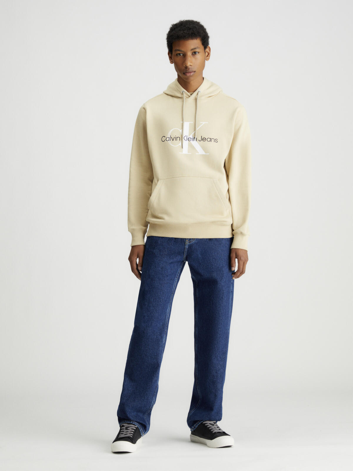 Calvin Klein 90'S STRAIGHT Erkek Mavi Kot Pantolon