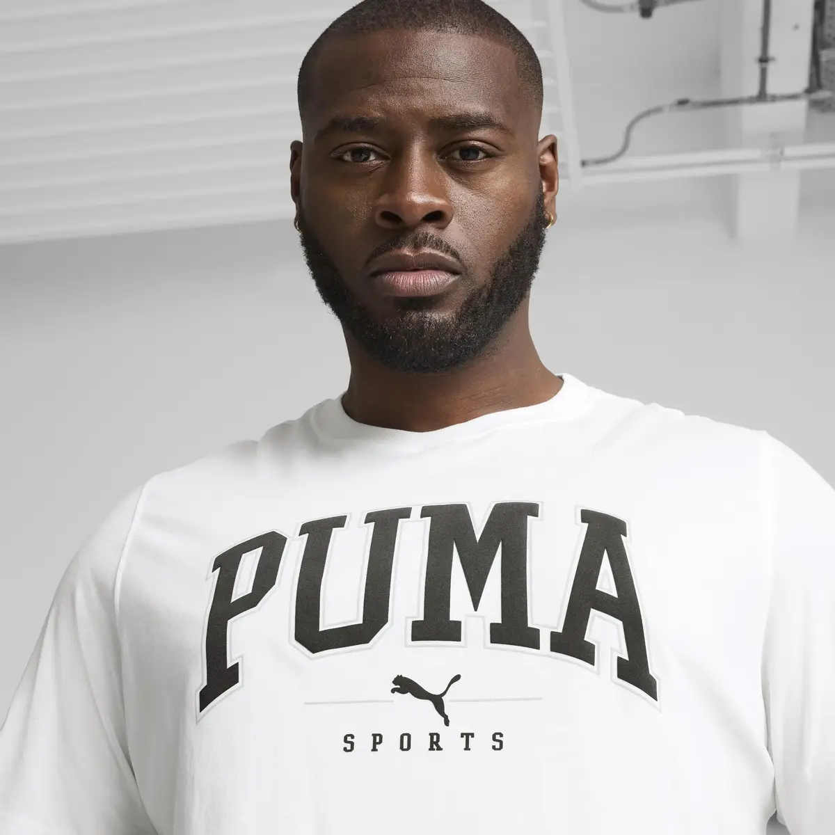 Puma SQUAD Tee Beyaz Erkek T-Shirt