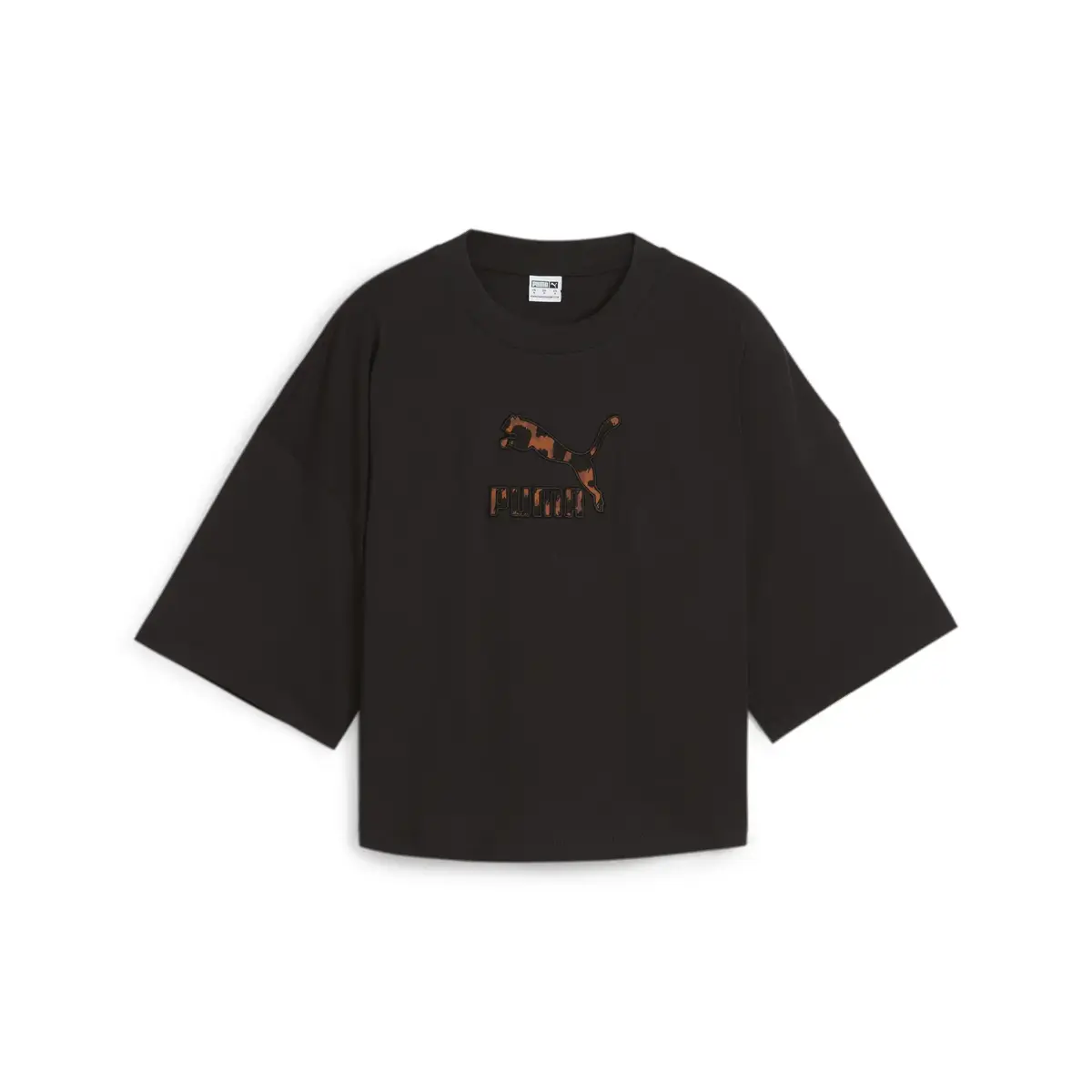 Puma CLASSICS Kitten Tee Siyah Kadın Tişört