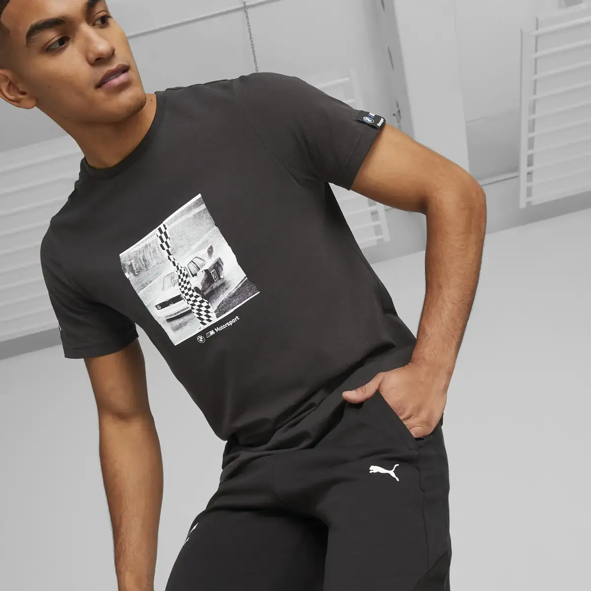 Puma BMW MMS Sweat Pants, reg/cc Siyah Erkek/Unisex Eşofman Altı