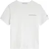 Calvin Klein CHEST LOGO TOP Erkek Beyaz T-Shirt