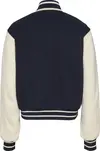 Tommy Hilfiger TJW WOOL VARSITY JAC, C1G Lacivert Kadın Ceket