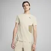 Puma PUMATECH Pocket Tee Bej Erkek T-Shirt