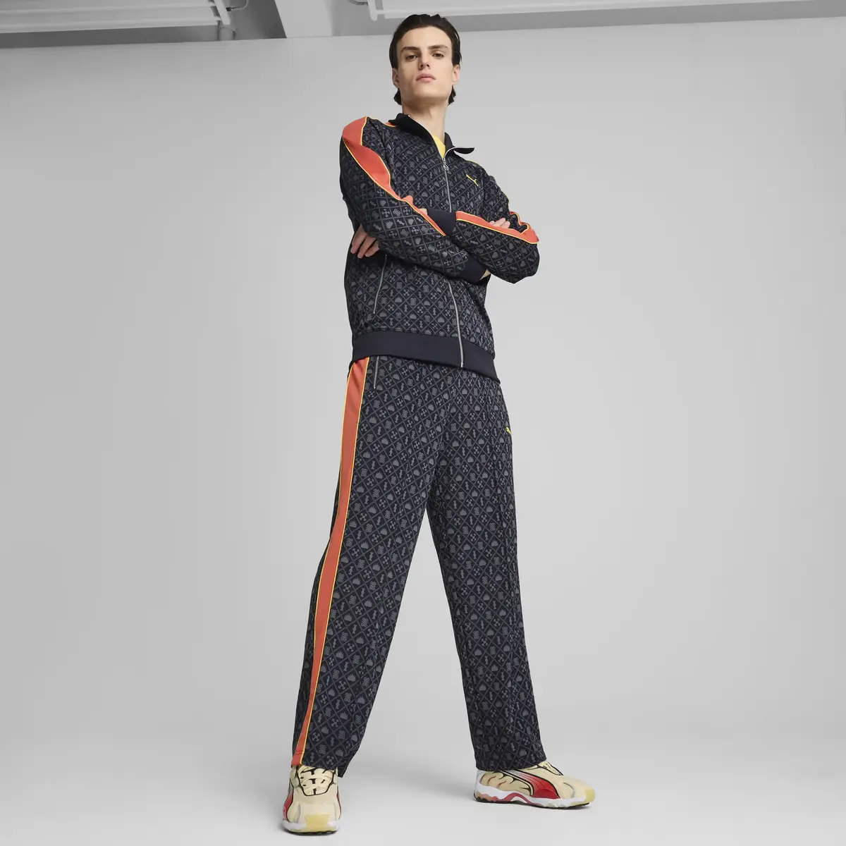 PUMA T7 Track Jacket Lacivert Erkek Ceket