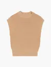 Calvin Klein CK CHUNKY VEST Kadın Kahverengi Kazak