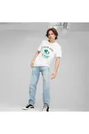 Puma GRAPHICS LE PUMA Tee Beyaz Erkek T-Shirt