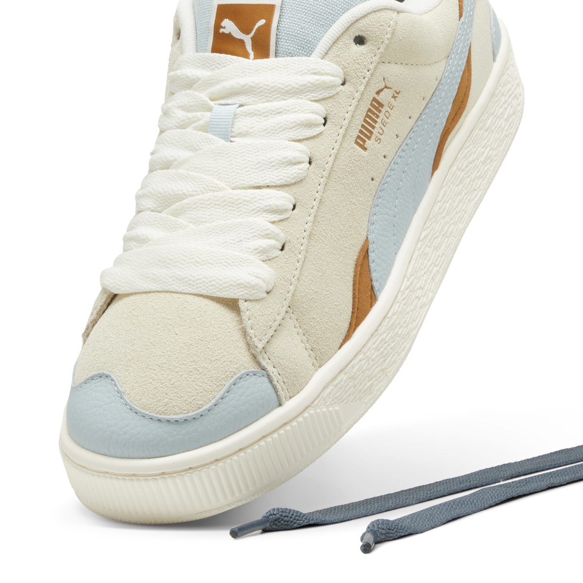 Puma Suede XL Playful Bej Unisex Günlük Spor Ayakkabı