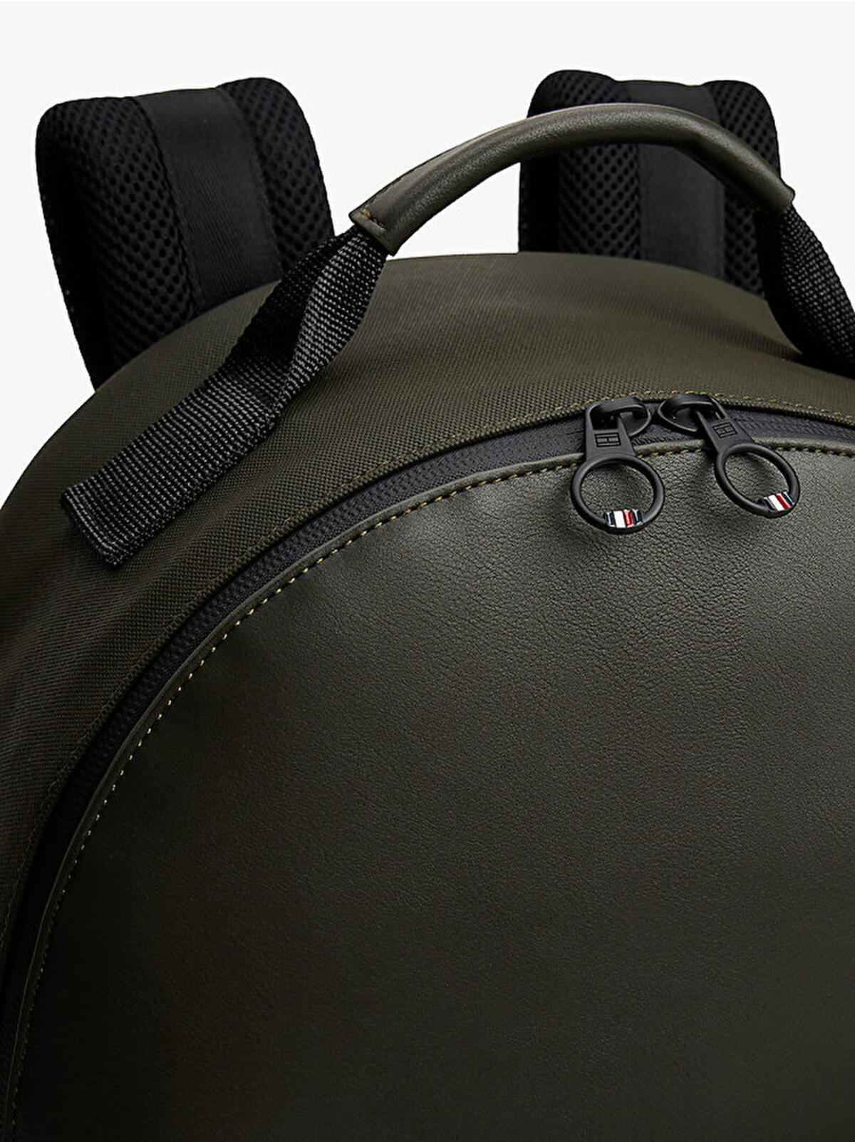 Tommy Hilfiger TH FOUNDATION BACKPA, Erkek Siyah Sırt Çantası