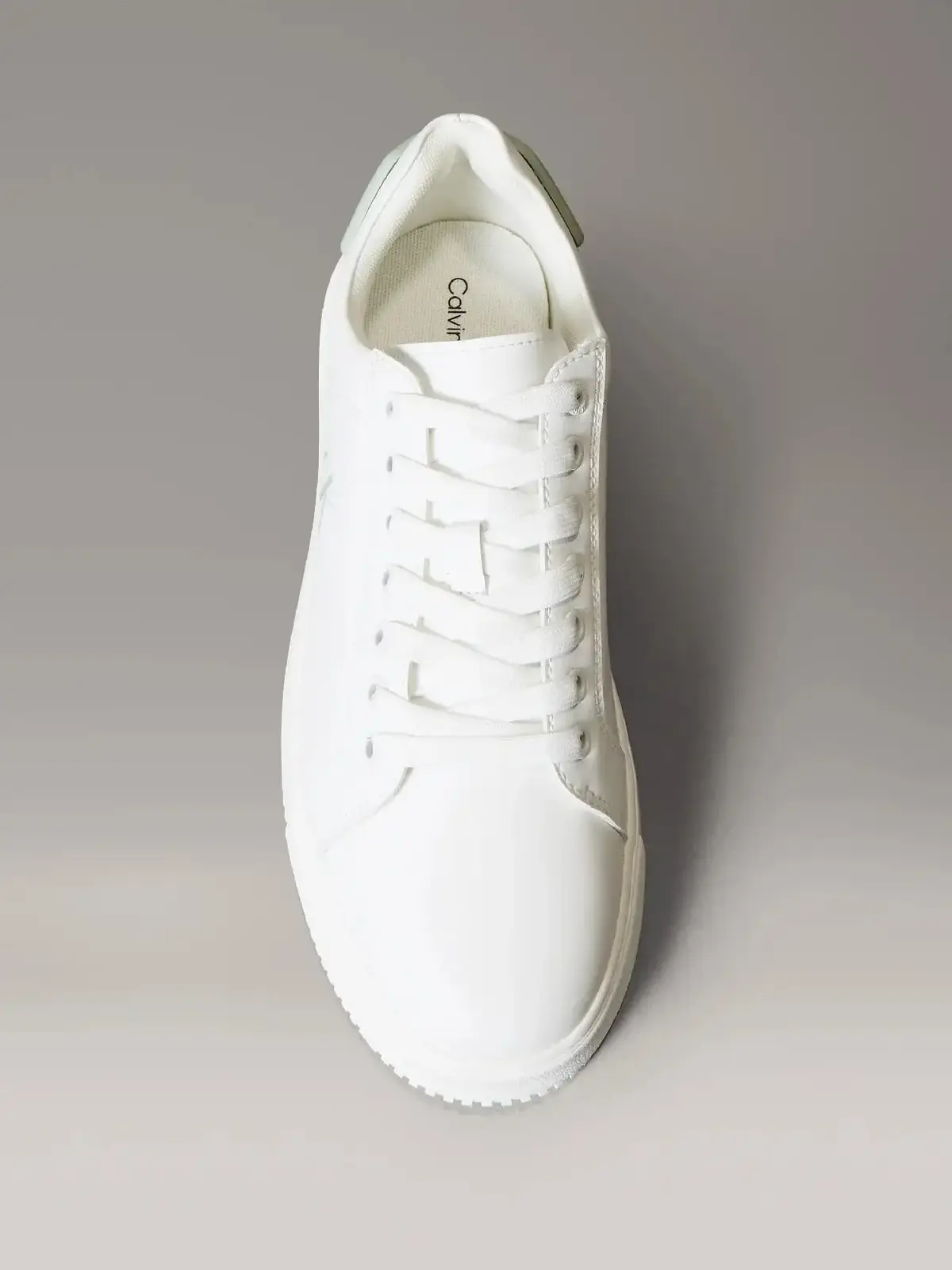 Calvin Klein CHUNKY CUPSOLE RU PATCH LTH Beyaz Erkek Günlük Spor Ayakkabı