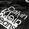 Calvin Klein BOX LOGO SWEATSHIRT Erkek Siyah Sweatshirt