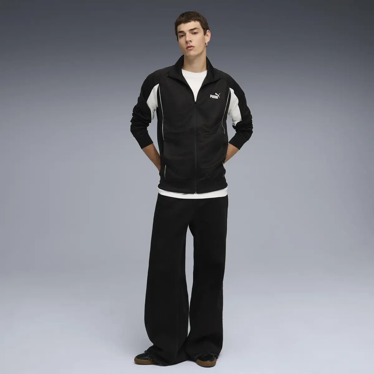 Puma PUMA SPORT Poly Track Jacket Siyah Erkek Ceket