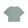 PUMA TAD ESSENTIAL W Baby Tee Yeşil Kadın Crop