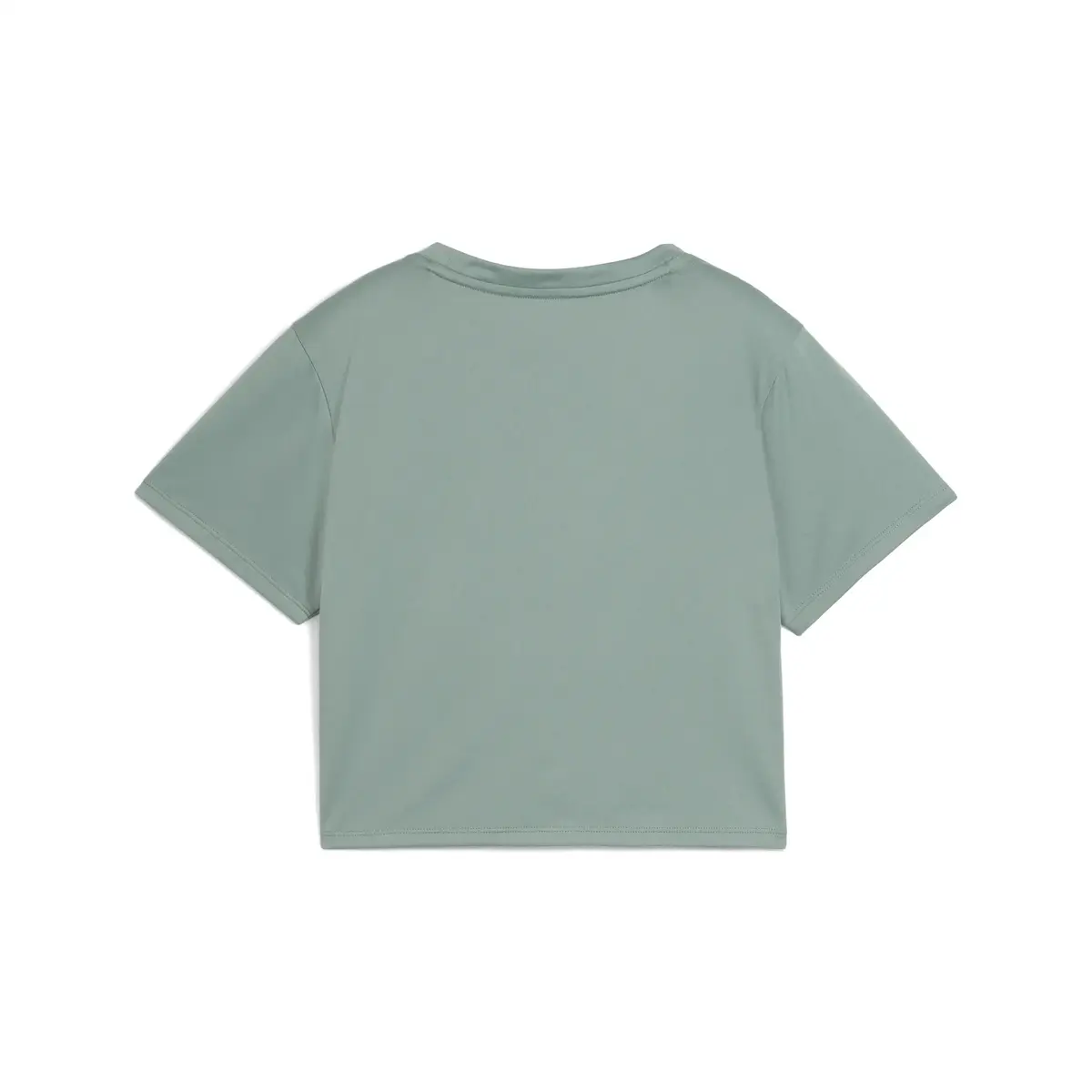 PUMA TAD ESSENTIAL W Baby Tee Yeşil Kadın Crop