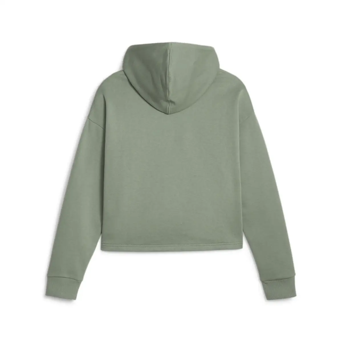 Puma Ess Cropped Logo Hoodie Fl Eucalyptus Yeşil Kadın Hoodie