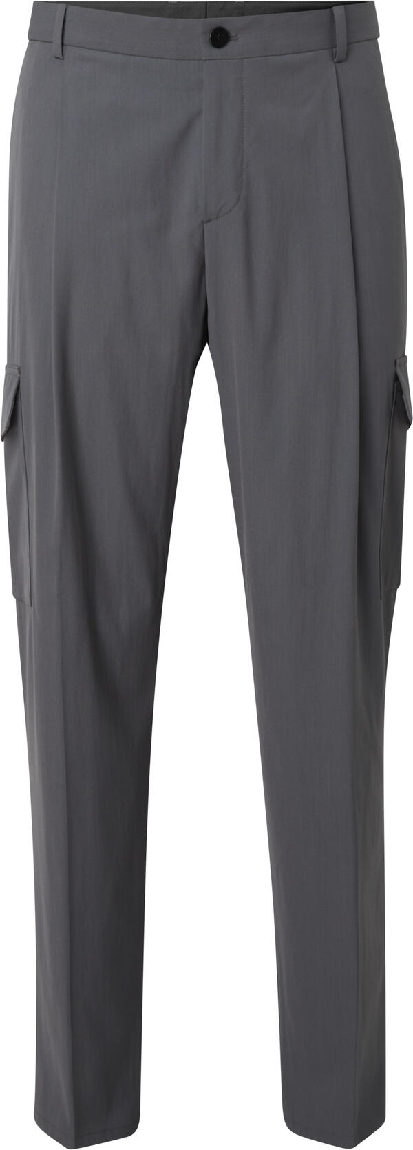 Calvin Klein TECHNO WOOL CARGO PA Erkek Gri Kumaş Pantolon