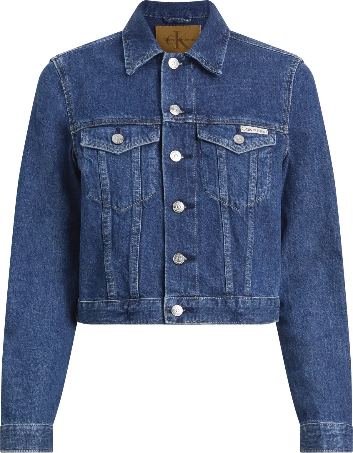 Calvin Klein Denim Kadın Ceket & Fermuarlı Üst