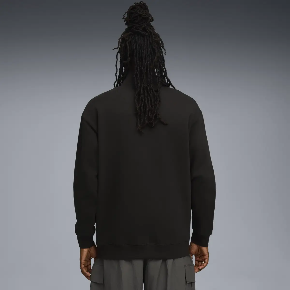 Puma CLASS Half Zip Sweater Siyah Erkek Sweatshirt