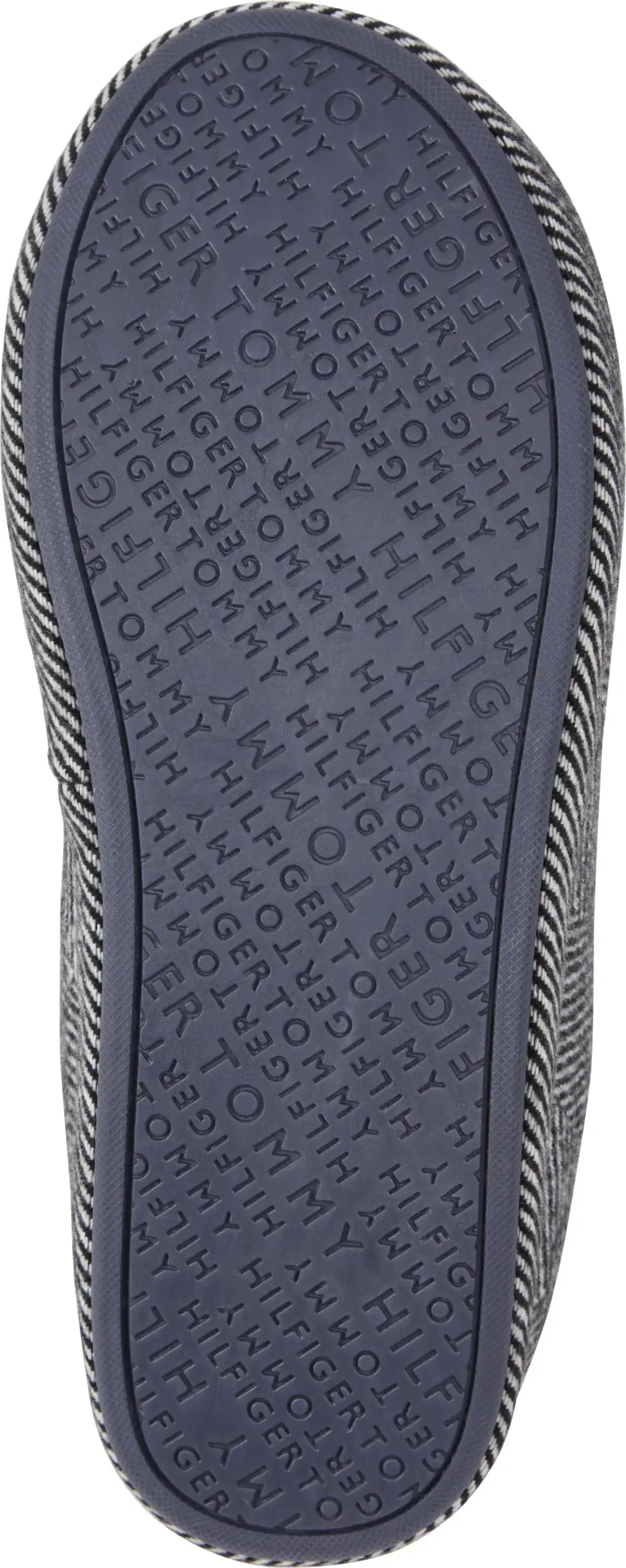 Tommy Hilfiger TH HERRINGBONE HOMES Erkek Siyah Terlik