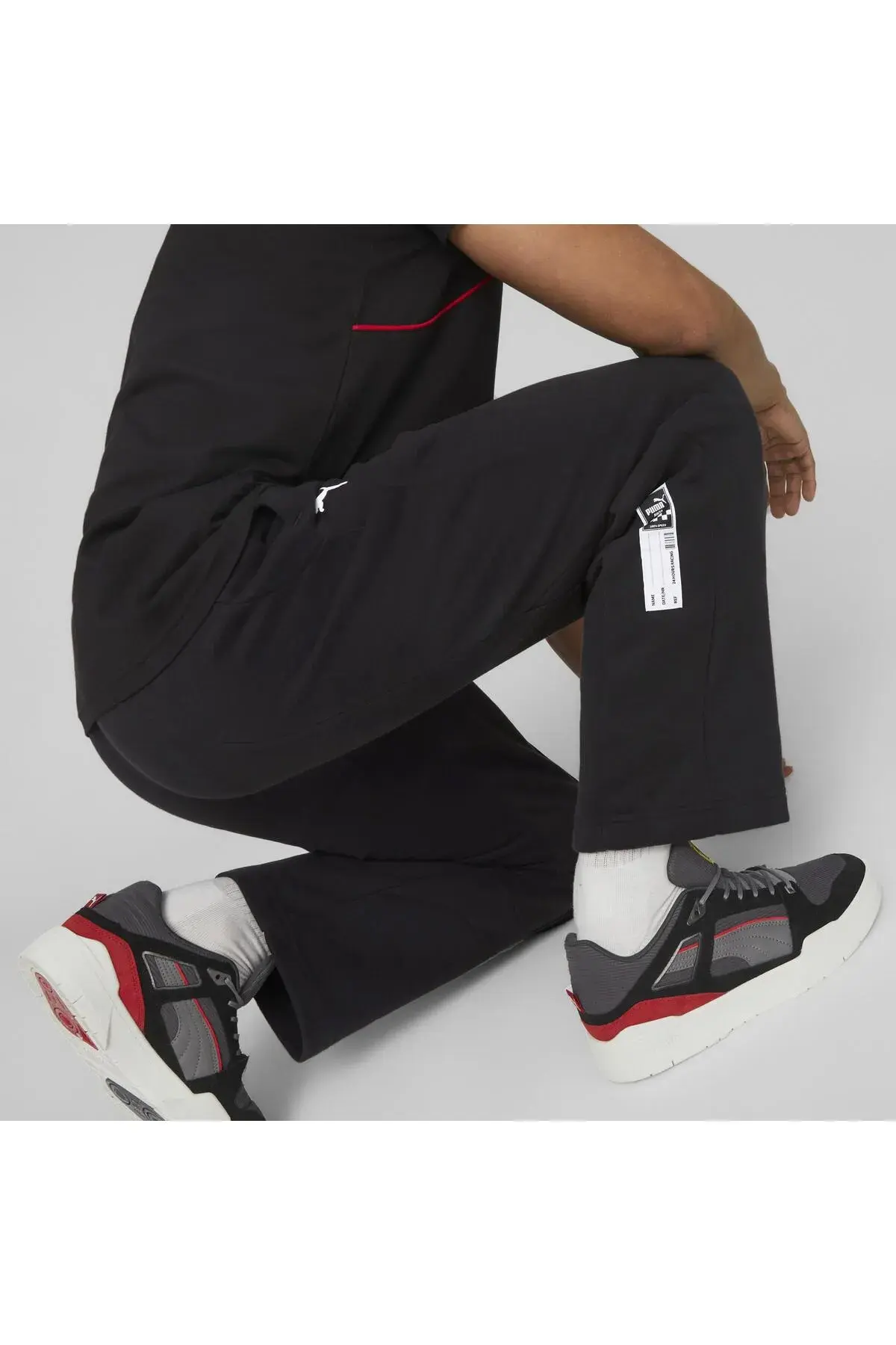 Puma Ferrari Race Statement Pants Siyah Erkek Eşofman Altı