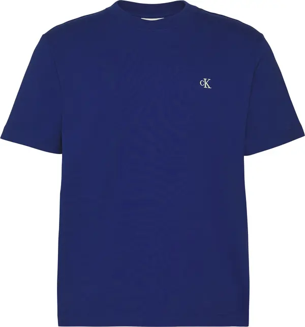 Calvin Klein SS EASY MONOGRAM TEE Erkek Lacivert T-Shirt