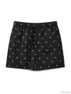 Calvin Klein SHORT DRAWSTRING COV Siyah Erkek Logolu Deniz Şortu