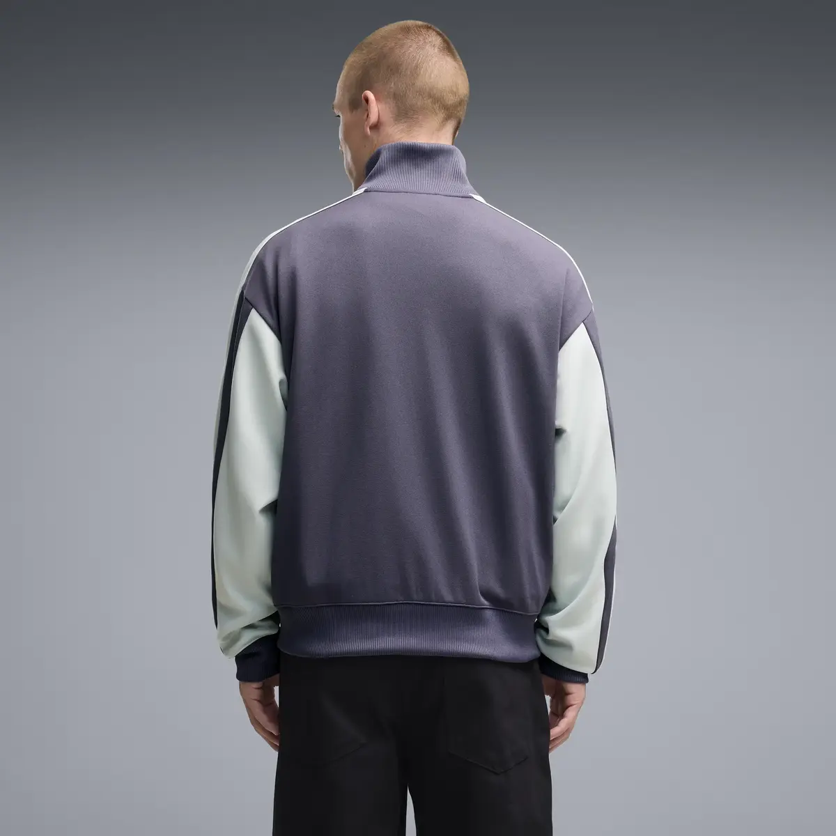 PUMA T7 Track Jacket Mavi Erkek Ceket