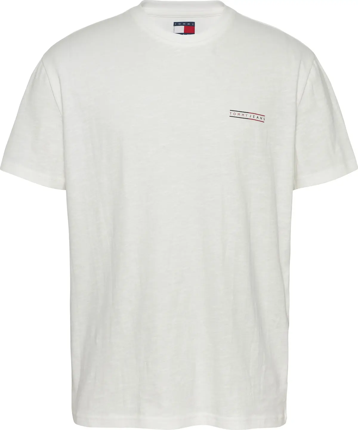 Tommy Hilfiger TJM REG GRAPHIC SLUB, YBL Beyaz Erkek T-Shirt & Polo