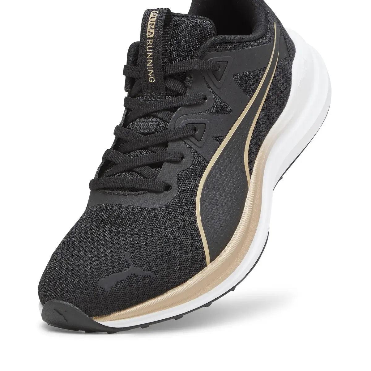 Puma Reflect Lite Molten Metal Siyah Kadın Günlük Spor Ayakkabı