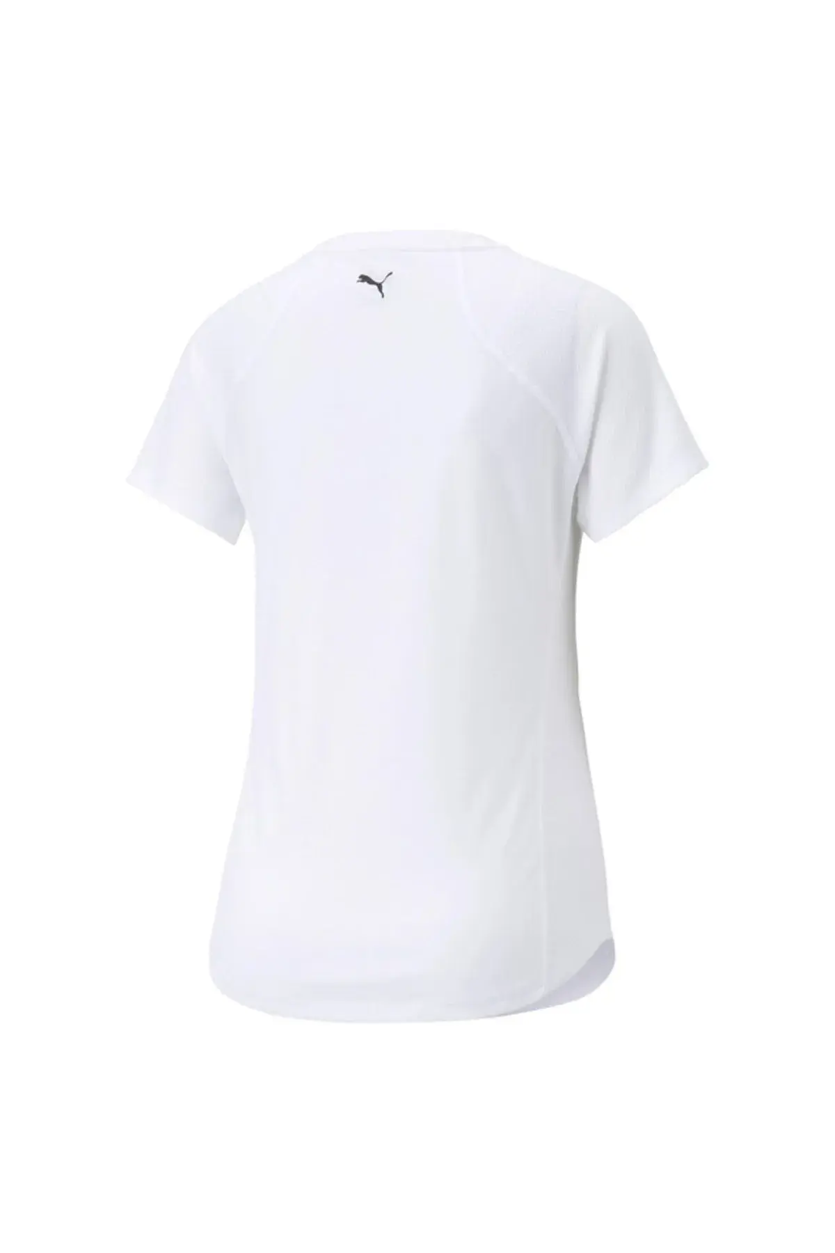 Puma Fit Logo Tee Beyaz Kadın Koşu Ve Performans T-Shirt