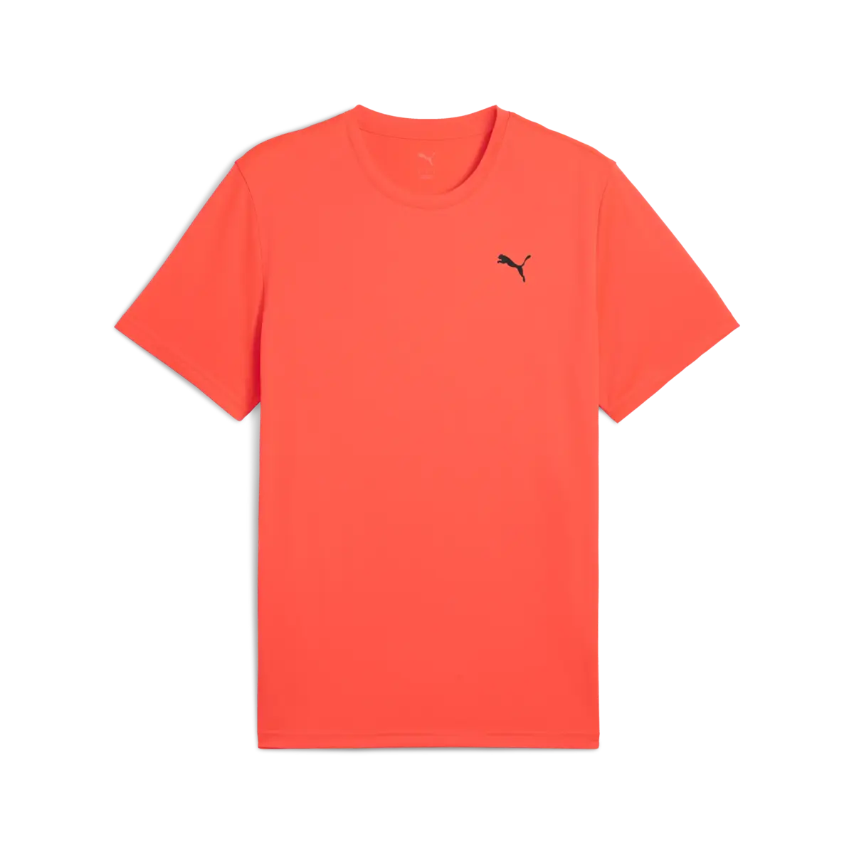 Puma M TAD ESS SOLID CAT TEE LC Turuncu Erkek T-Shirt & Polo