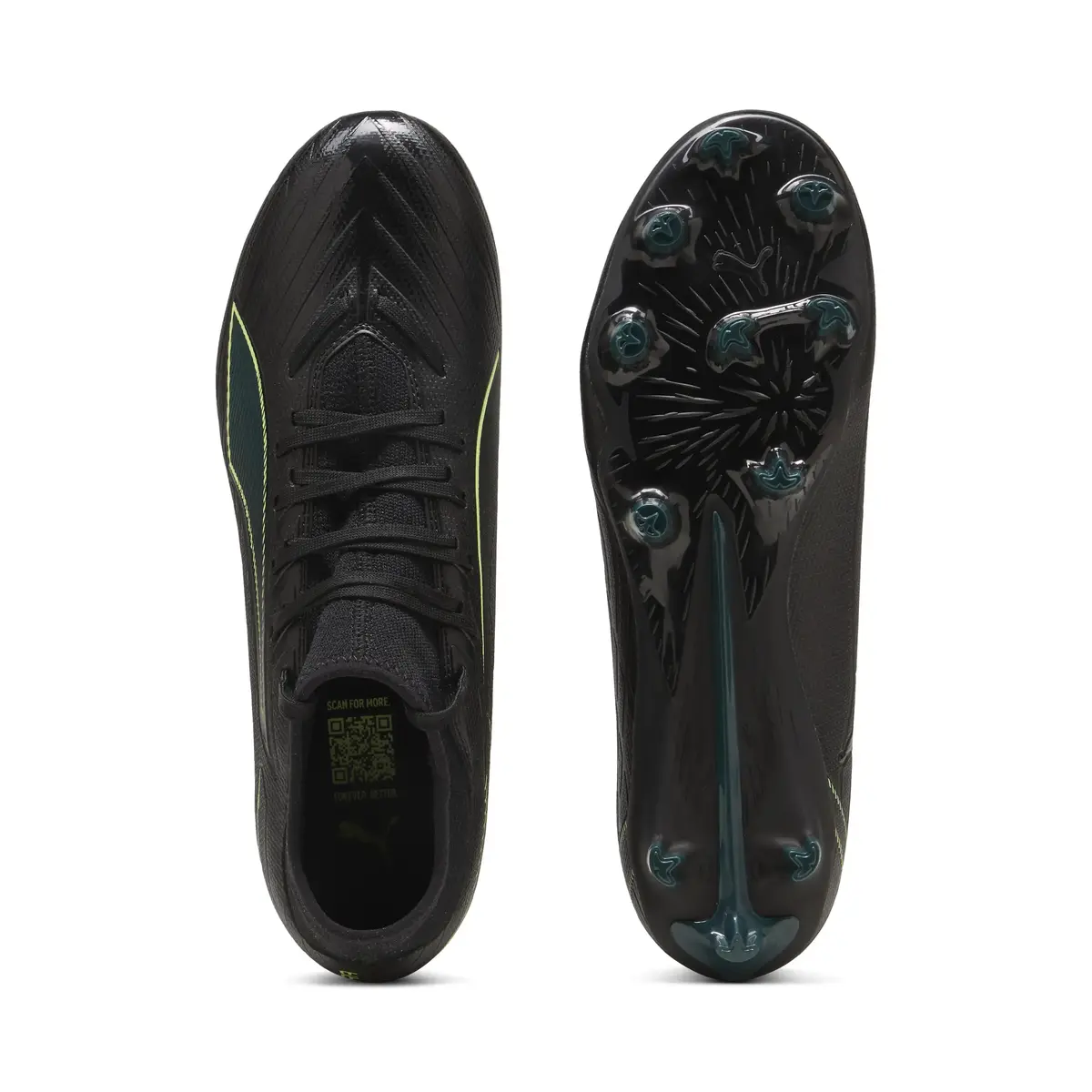 Puma ULTRA 6 PLAY+ FG/AG Siyah Erkek Krampon