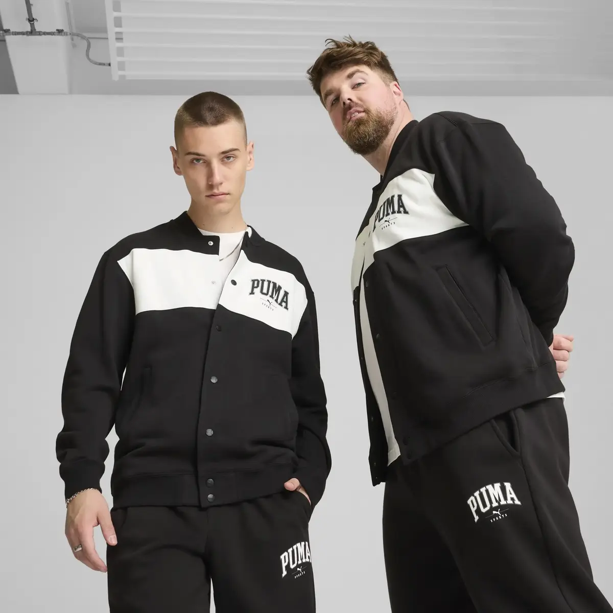 Puma SQUAD Bomber Jacket Siyah Erkek Sweatshirt